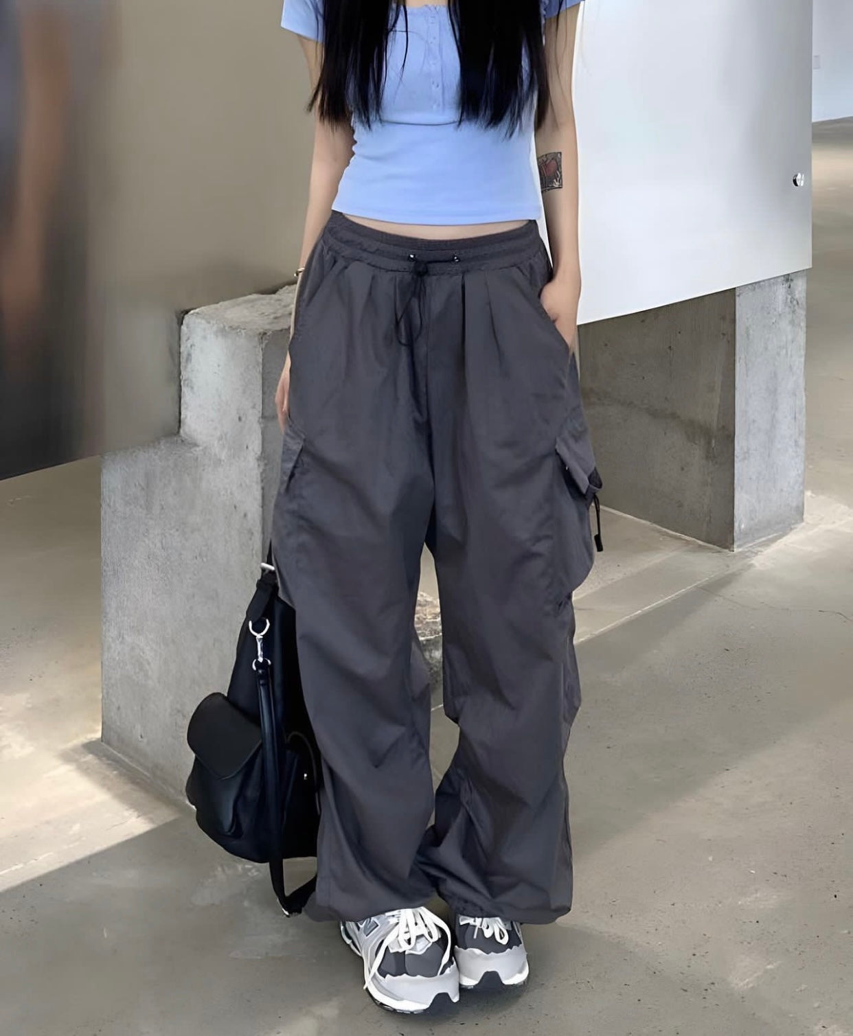 Grey Urban Cargos