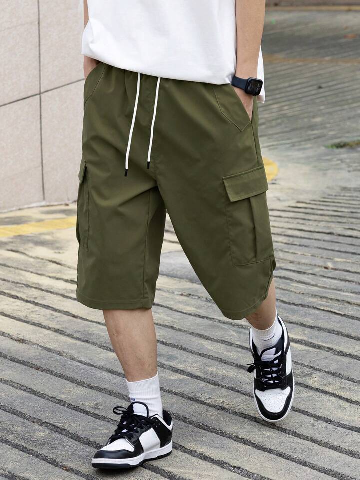 Twill Cargo Shorts