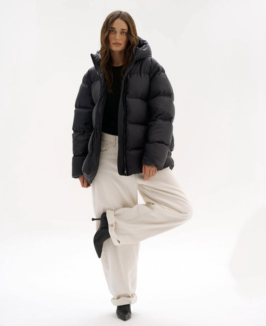 Oversized Basic Puffer Coat