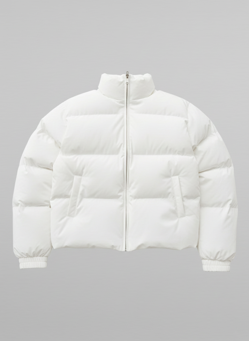 Bold Stud Puffer Jacket