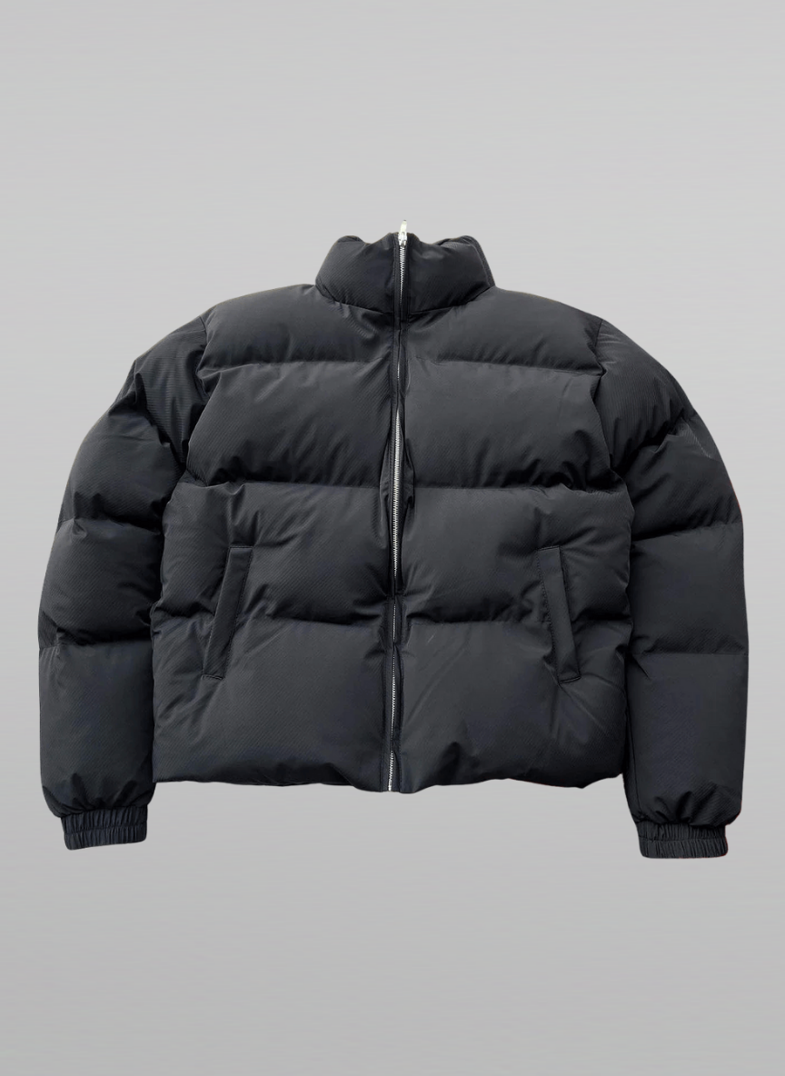 Bold Stud Puffer Jacket