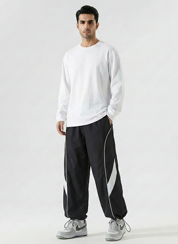 Contrast Track Pants