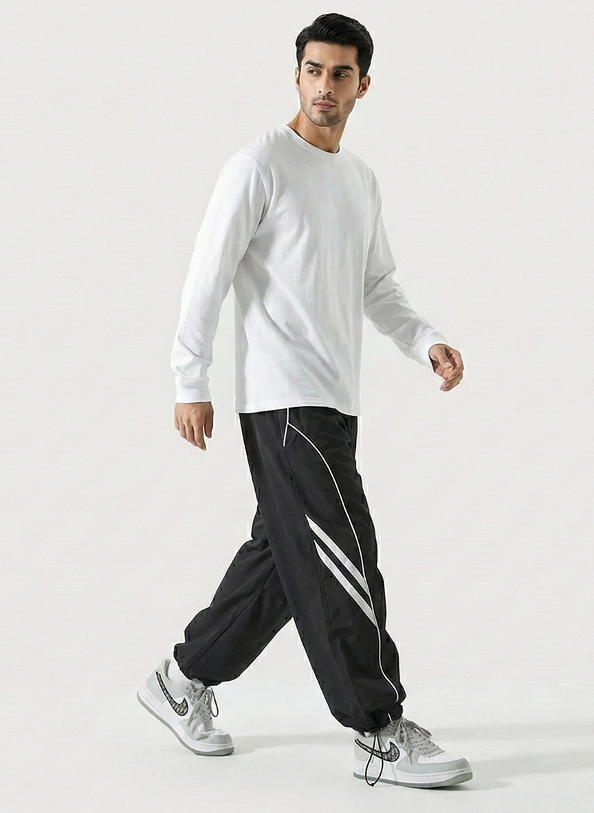 Contrast Track Pants