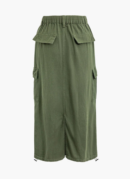 Noir Utility Skirt