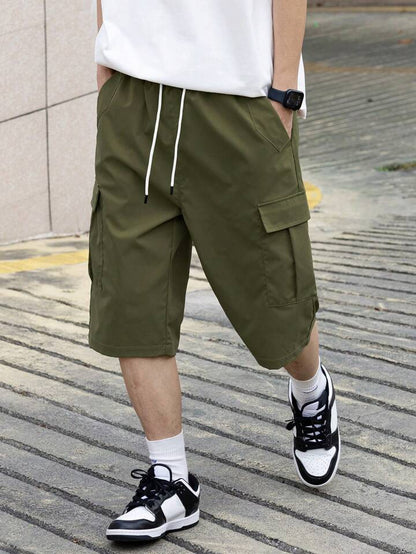Twill Cargo Shorts