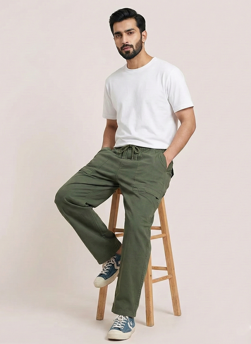 Patch Pocket Pants