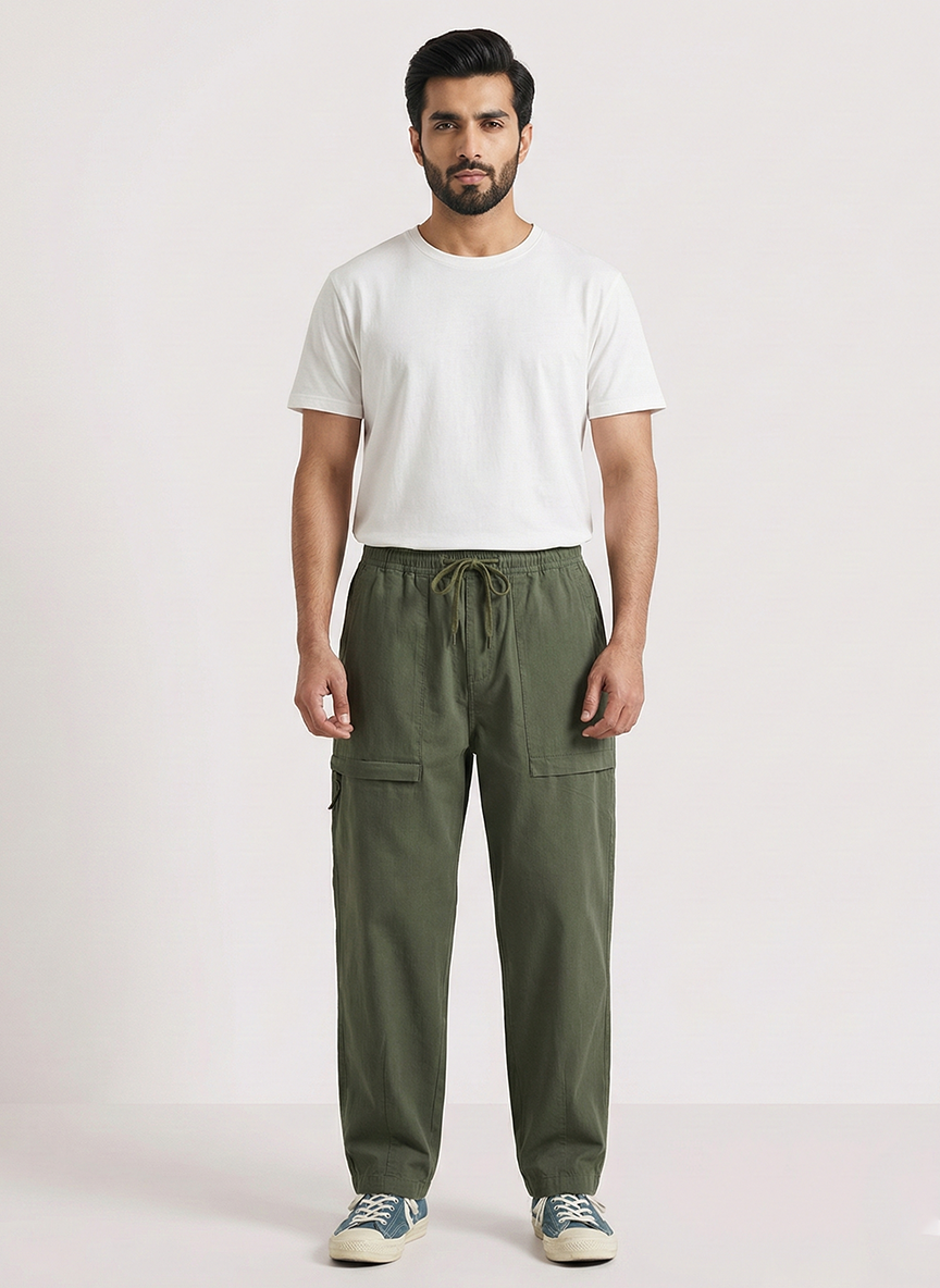 Patch Pocket Pants