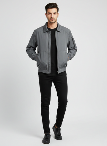 Zip-up Workwear Jacket